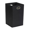 Household Essentials Laundry Hamper Black
