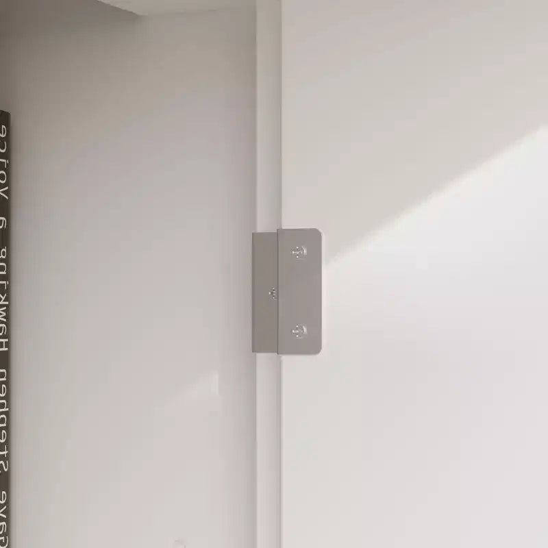 Scrivania da ufficio in legno bianco e marrone con cassetti - Postazione di lavoro per ufficio domestico