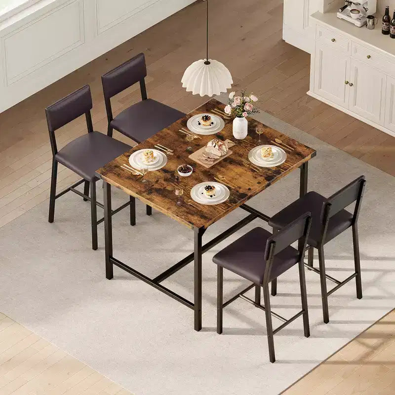 Tavolo da bar, Tavoli da pranzo moderni, Mobili da sala da pranzo, Costruzione durevole, Design salvaspazio