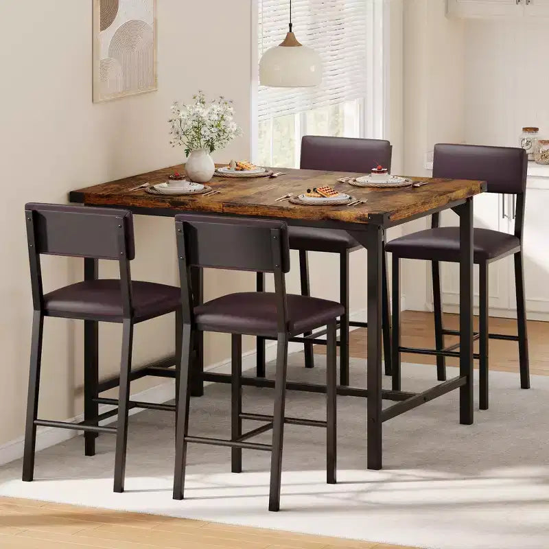 Tavolo da bar, Tavoli da pranzo moderni, Mobili da sala da pranzo, Costruzione durevole, Design salvaspazio
