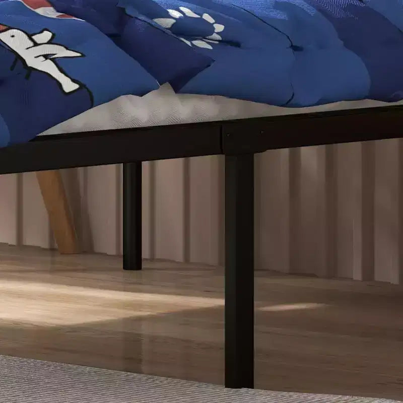 Letto a piattaforma in metallo - 12 contenitori Full Size