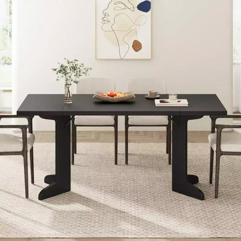 Tavolo da pranzo da 71 pollici per 6-8 persone, tavolo da cucina in stile rustico con piano grande, tavolo da pranzo rettangolare per sala da pranzo, soggiorno
