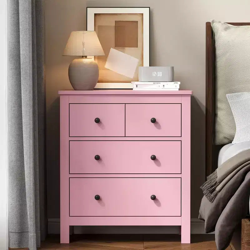 Comò moderno in legno a 3 cassetti per camera da letto